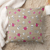 スカル クッション (ブランケット)