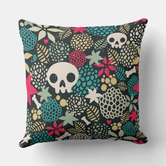 スカル クッション (裏面)