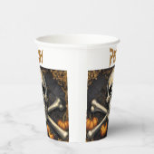 スカル&クロスボーンズ毒 紙コップ (右)