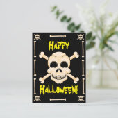 スカル&クロスボーンハロウィンポストカード ポストカード (スタンド正面)