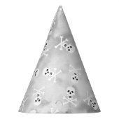 スカル&クロスボーンハローウィンパーティハット パーティーハット (左)