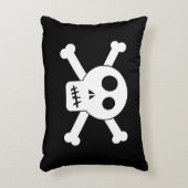 スカル&クロスボーン アクセントクッション (正面(垂直))