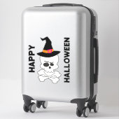 スカル、クロスボーン、ウィッチハット シール (スーツケース)