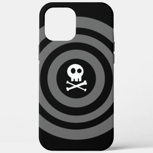 ~スカル+クロスボーン~オッターボックスiPhoneケース Case-Mate iPhoneケース (裏面)