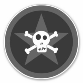 スカル&クロスボーン シール