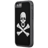 スカル&クロスボーンiPHONE 6タフ極限 Case-Mate iPhoneケース (裏面左)