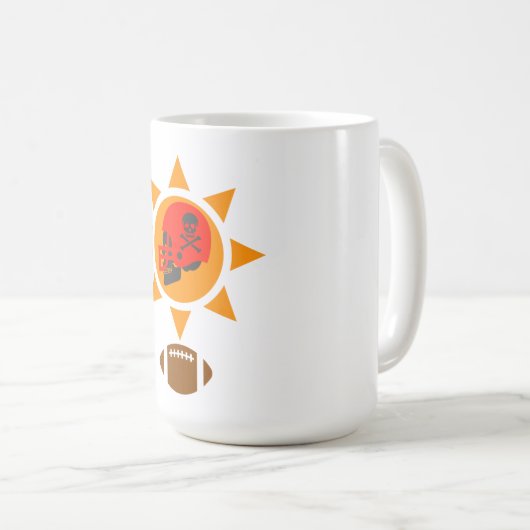 スカル コーヒーマグカップ (正面右)