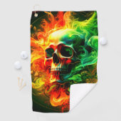 スカル ゴルフタオル (インサイチュ)