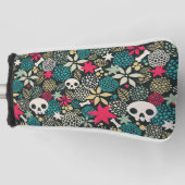 スカル ゴルフヘッドカバー (正面)