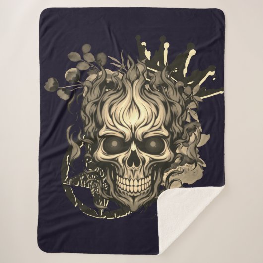 スカル シェルパブランケット (正面)