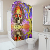 スカル シャワーカーテン (インサイチュ)