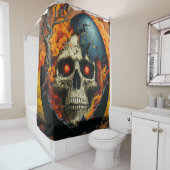 スカル シャワーカーテン (インサイチュ)