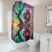 スカル シャワーカーテン (インサイチュ)