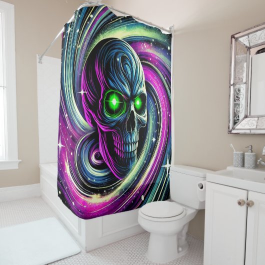スカル シャワーカーテン (インサイチュ)