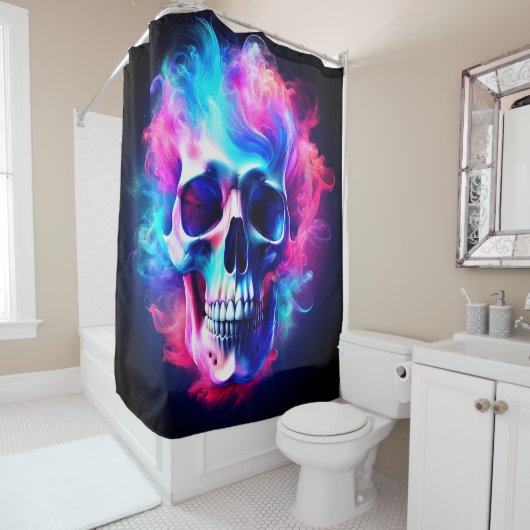 スカル シャワーカーテン (インサイチュ)