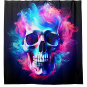スカル シャワーカーテン (正面)