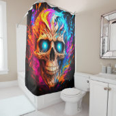 スカル シャワーカーテン (インサイチュ)