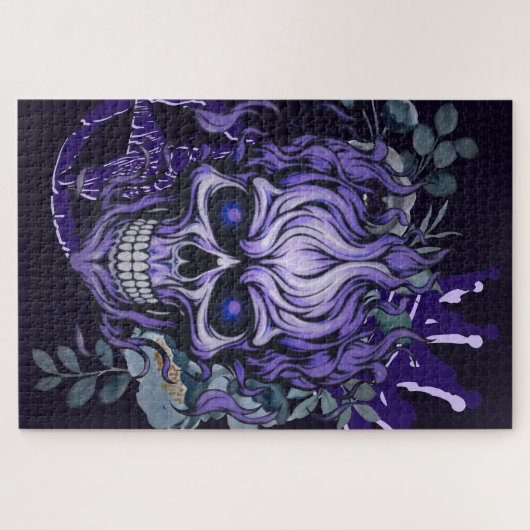 スカル ジグソーパズル (横)