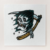 スカル ジグソーパズル (横)