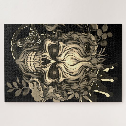 スカル ジグソーパズル (横)