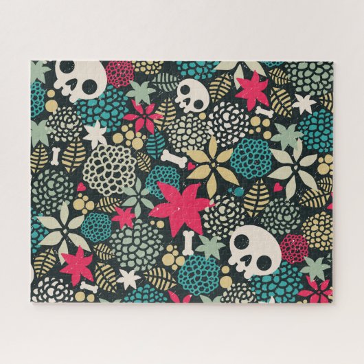 スカル ジグソーパズル (横)