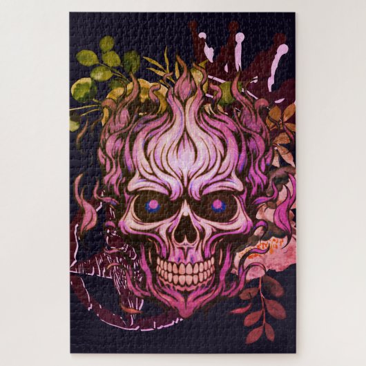 スカル ジグソーパズル (縦)