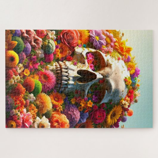 スカル ジグソーパズル (横)