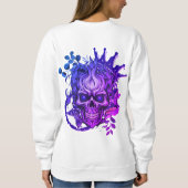 スカル スウェットシャツ (裏面)