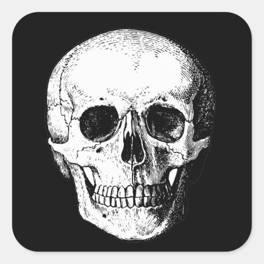 スカル スクエアシール (正面)