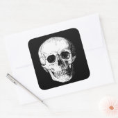 スカル スクエアシール (封筒)