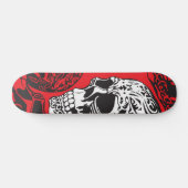 スカル スケートボード (横)