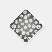 スカル スタンダードカクテルナプキン (角)