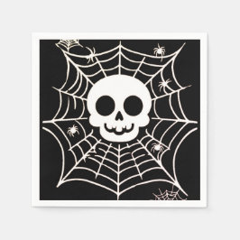 スカル スタンダードカクテルナプキン