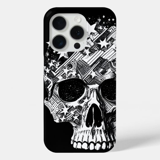 スカル＆スターズ IV Case-Mate iPhoneケース (裏面)