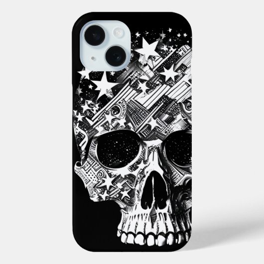 スカル&スターIV Case-Mate iPhoneケース (裏面)
