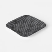 スカル&ストライプ紙プレート ペーパープレート (傾斜あり)