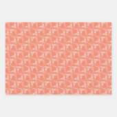 スカル&スパインボーングリーンラッピング紙シート ラッピングペーパーシート (正面2)