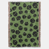 スカル スローブランケット (正面縦)