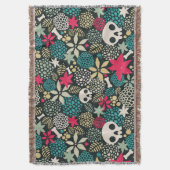 スカル スローブランケット (正面縦)