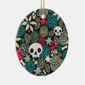 スカル セラミックオーナメント (右)