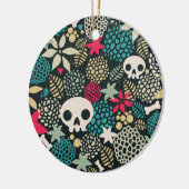 スカル セラミックオーナメント (左)