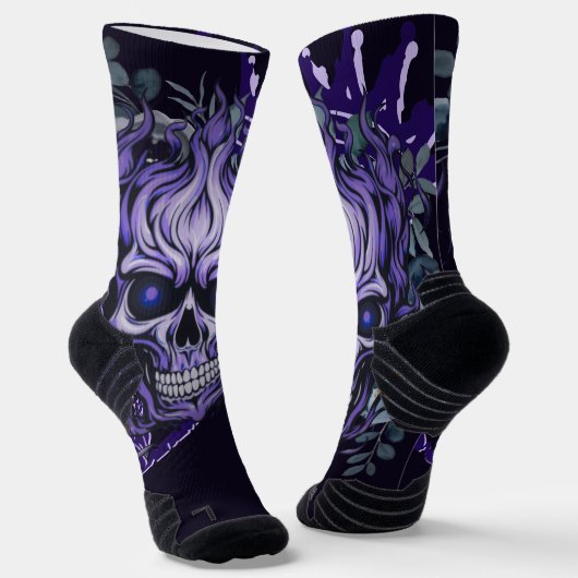 スカル ソックス (傾斜あり)