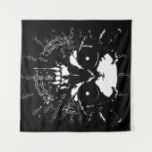 スカル タペストリー (正面(横))