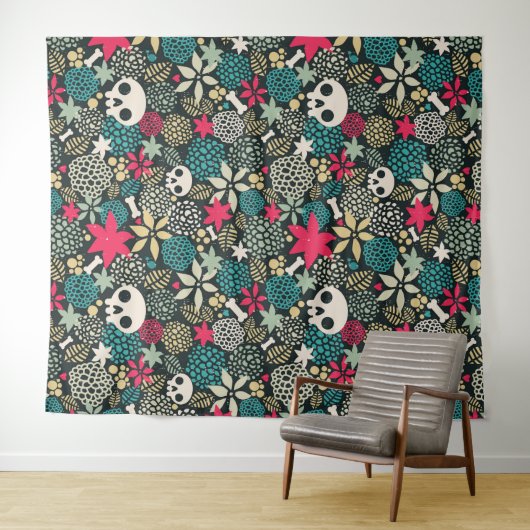 スカル タペストリー (インサイチュ(横))