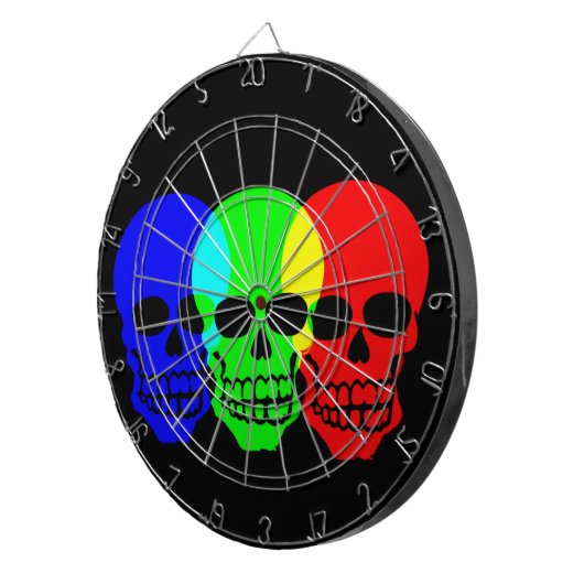 スカル ダーツボード (正面右)