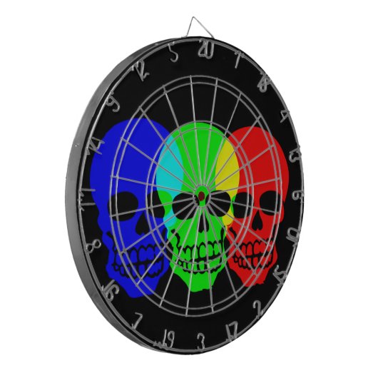 スカル ダーツボード (正面左)