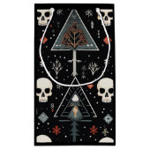 スカル&ツリー抱き枕 スモールペーパーバッグ (裏面)