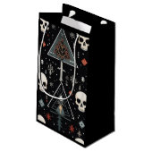 スカル&ツリー抱き枕 スモールペーパーバッグ (裏面アングル)