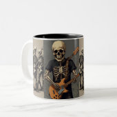 スカル ツートーンマグカップ (正面左)