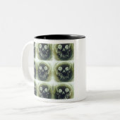 スカル ツートーンマグカップ (正面左)